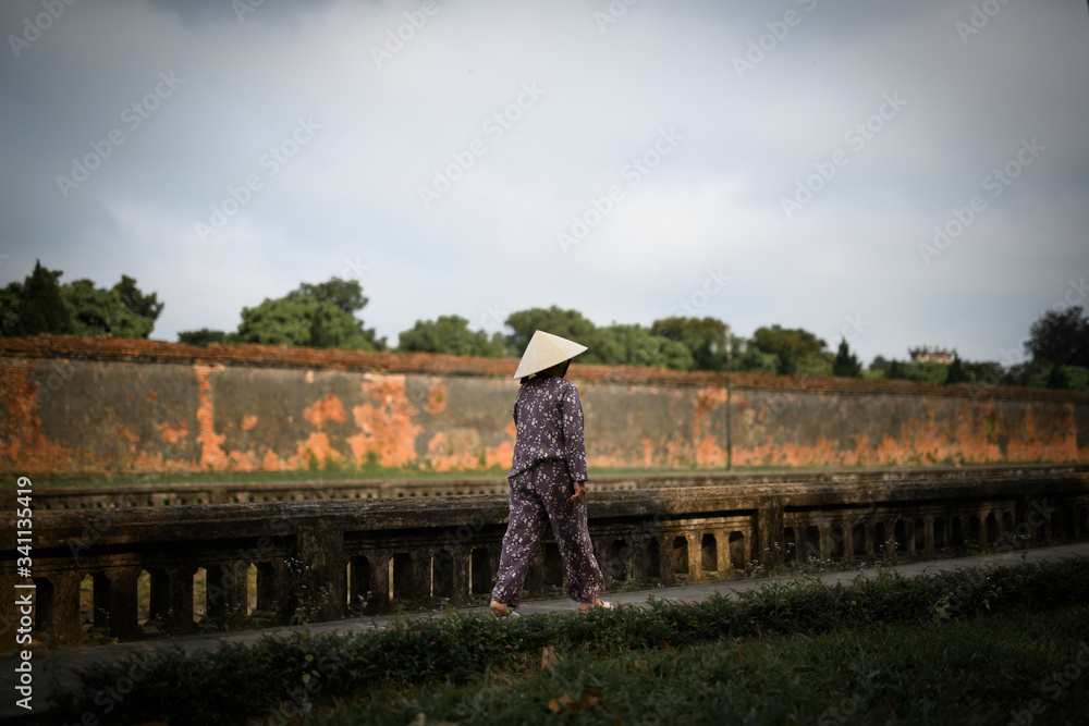 当地越南妇女