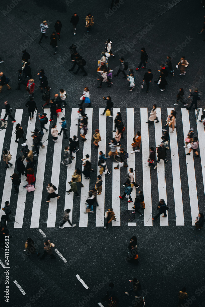 涩谷十字路口