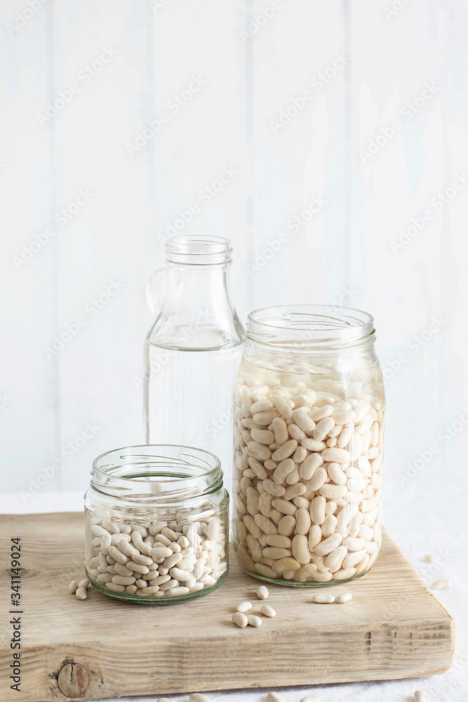 Dry white beans