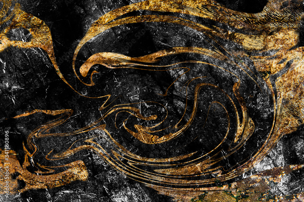 Marbled table background