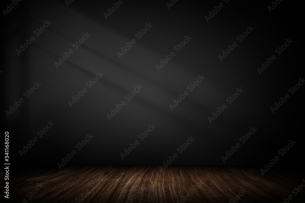 Black product background