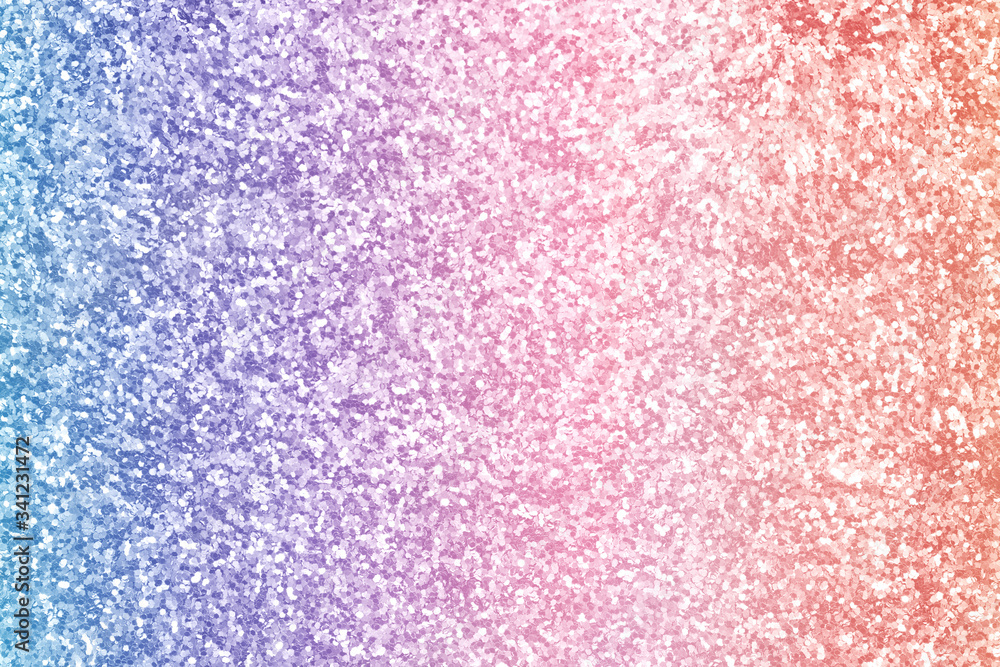 Colorful glittery rainbow background texture