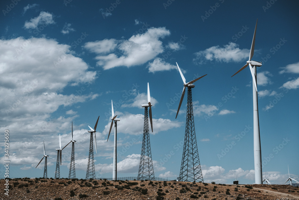 Wind turbines at Palm Springs