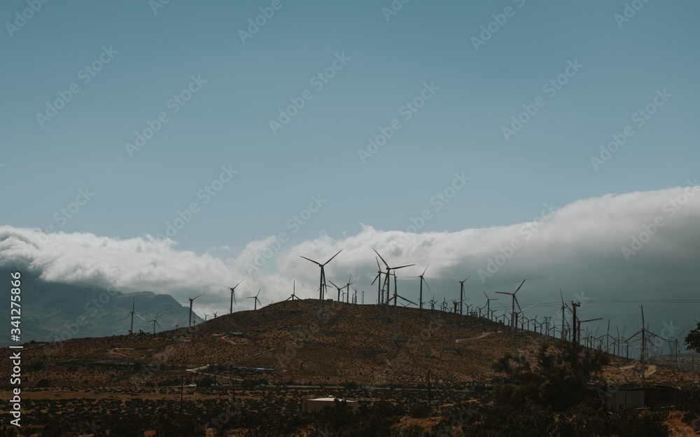 Wind turbines at Palm Springs