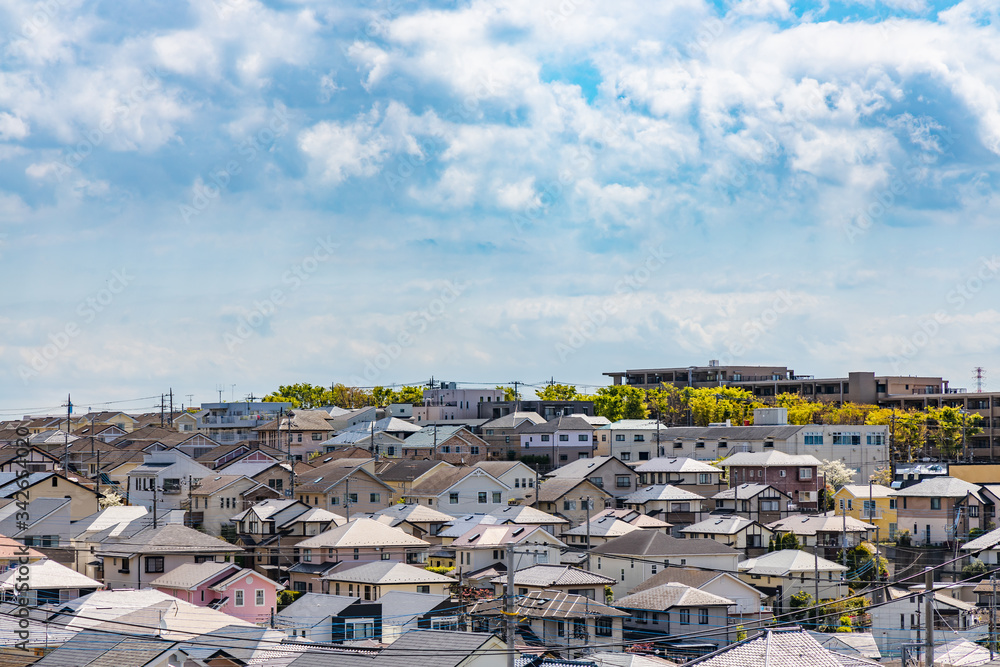 横浜郊外の住宅街