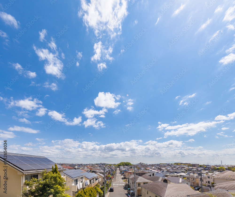 横浜郊外の住宅街