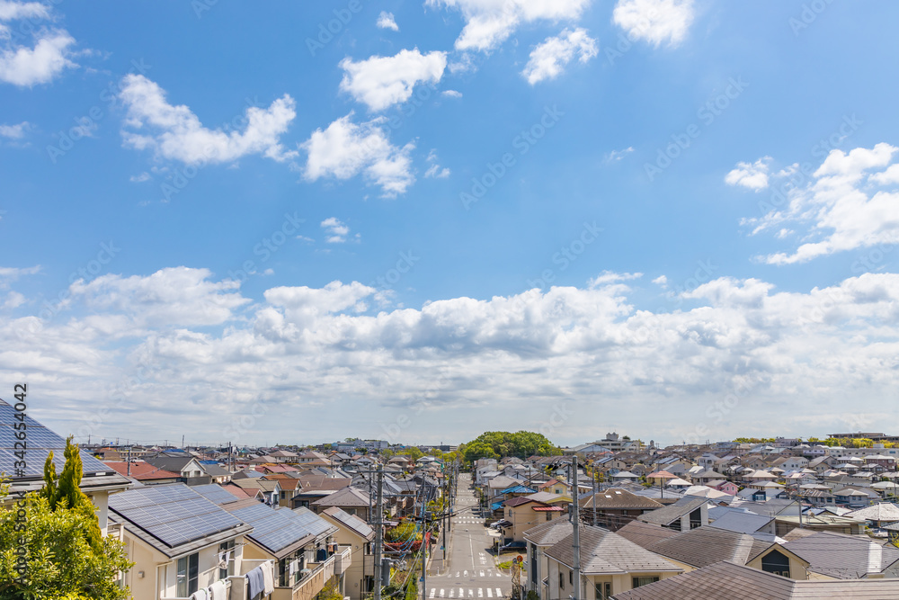 横浜郊外の住宅街