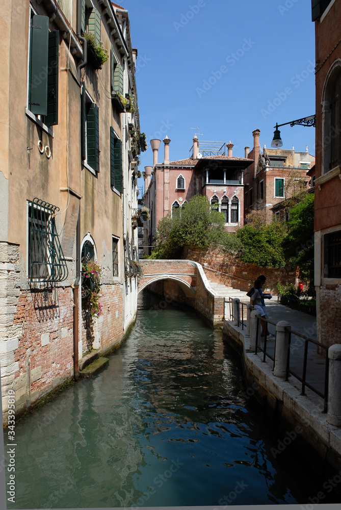 Quartier Dorsoduro à Venise, Italie