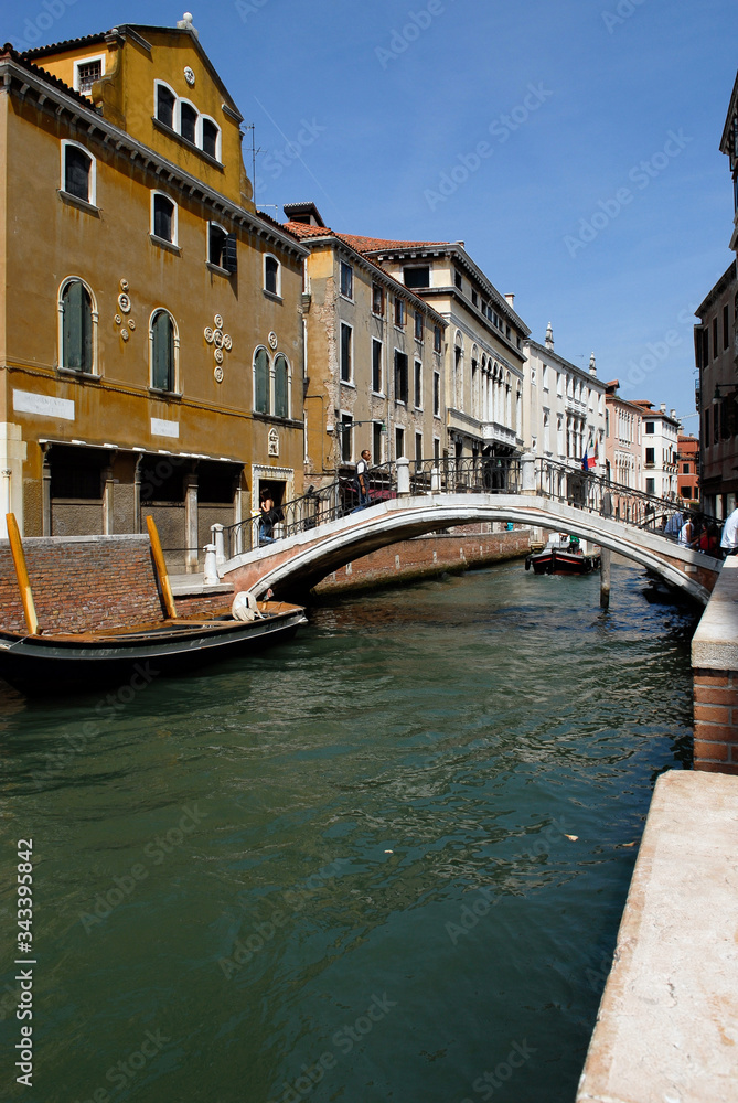 Quartier Dorsoduro à Venise, Italie