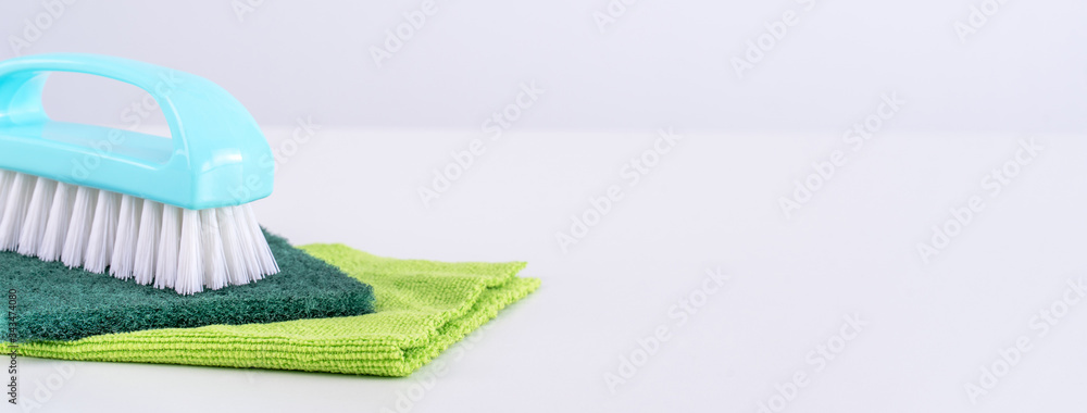 Cleaning product tool equipments, concept of housekeeping, professional clean service, housework kit