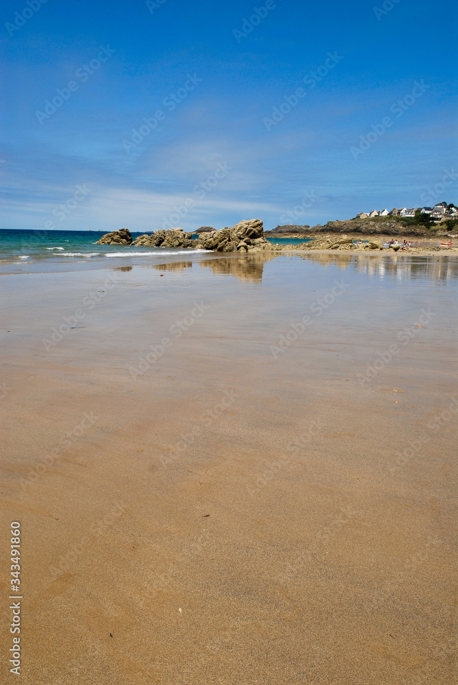 Côte dEmeraude, côte dArmor, Bretagne, France