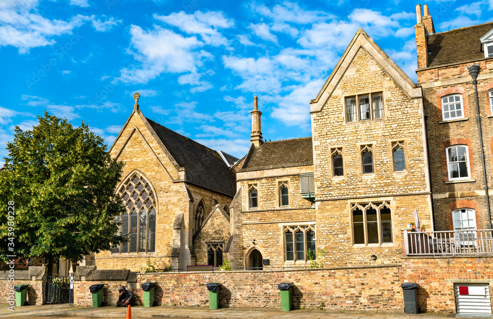 Traditional English houses in Peterborough