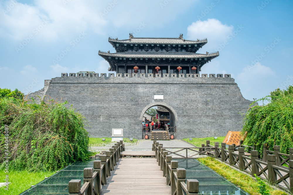 古城，东莞老街，扬州，中国