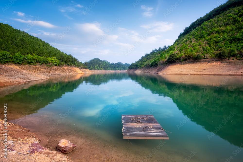 Natural Landscape and Lake Scenery of Qiandao Lake in Hangzhou