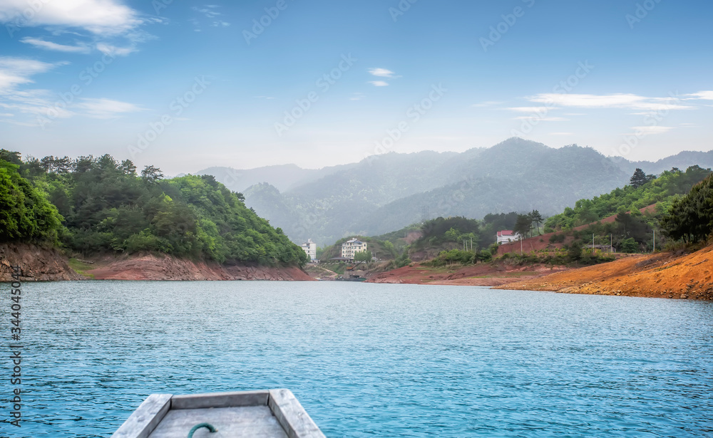 Natural Landscape and Lake Scenery of Qiandao Lake in Hangzhou