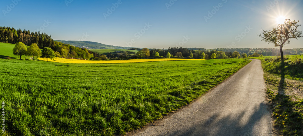 Panorama im Taunus bei Taunusstein-Wingsbach