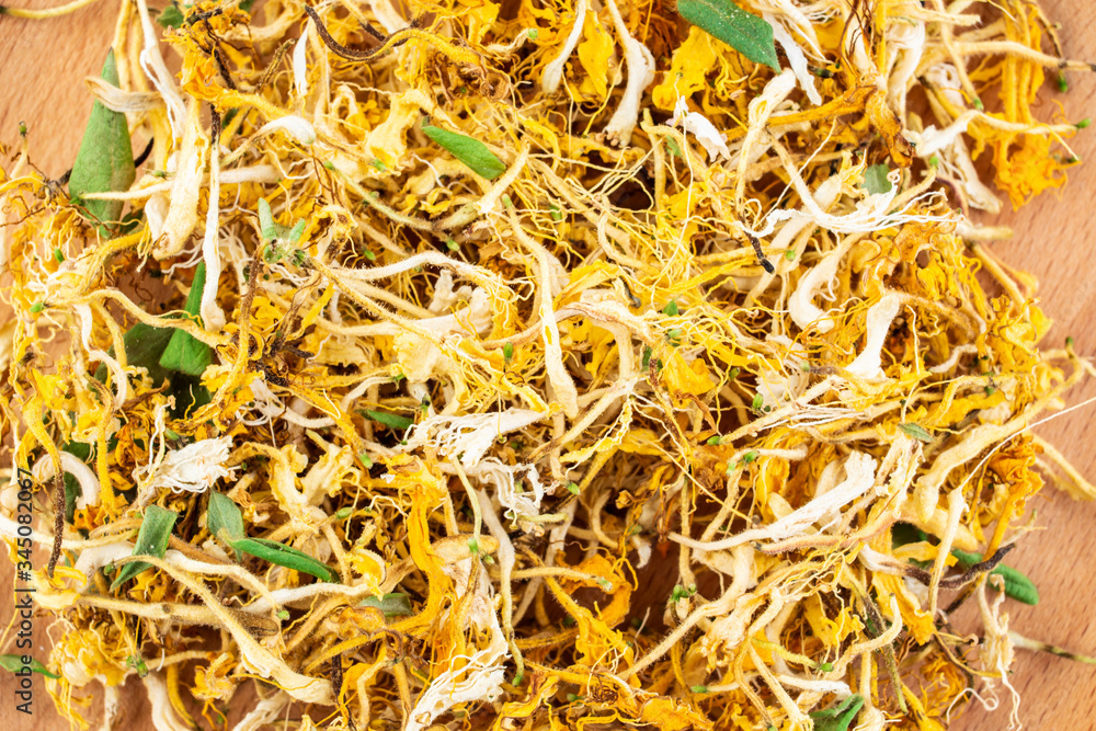 Dried wild honeysuckle