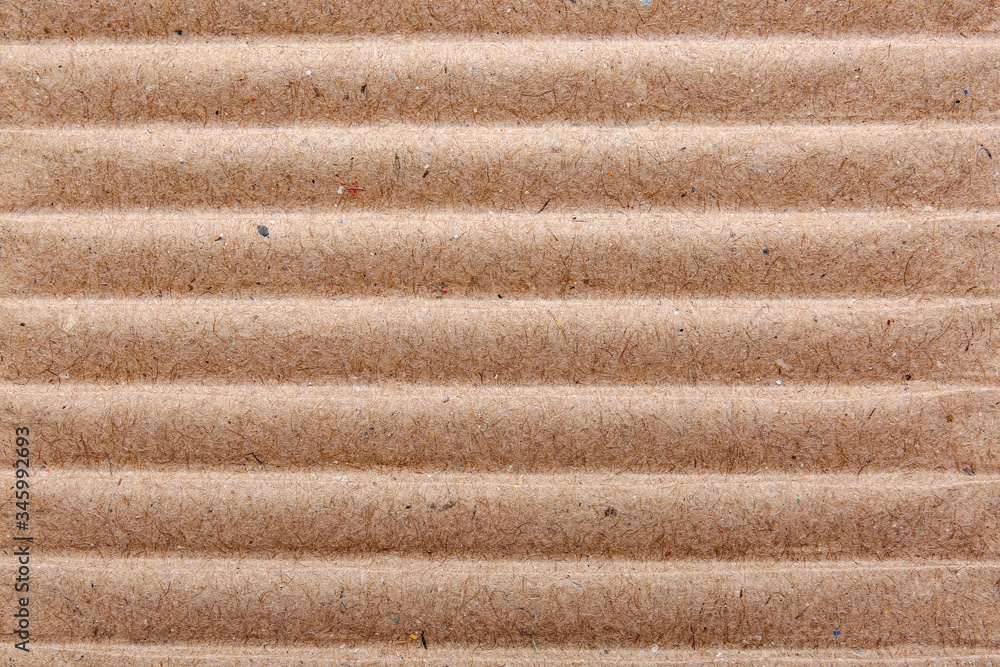 Texture of cardboard paper, closeup