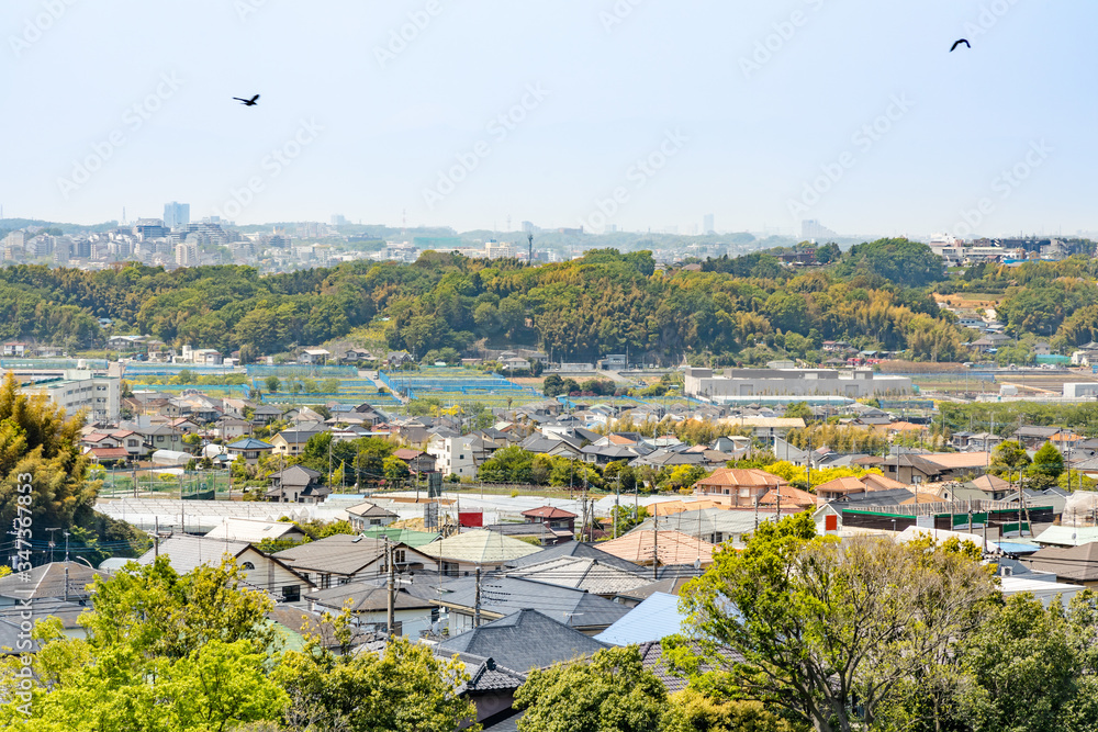 横浜郊外の住宅街