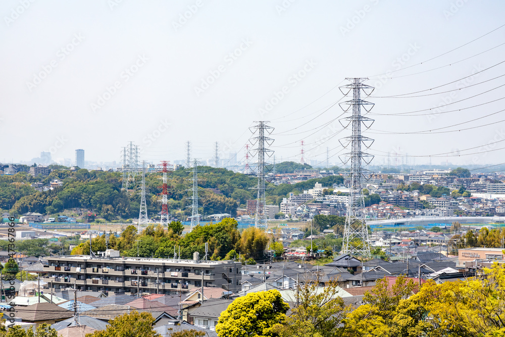 横浜郊外の住宅街