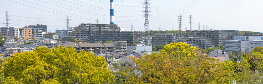 横浜郊外の住宅街