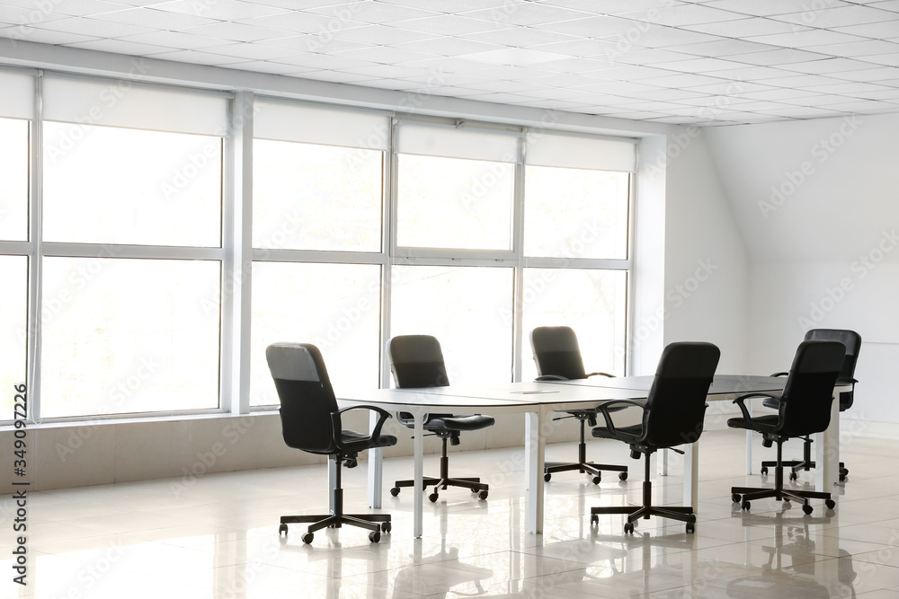 Interior of conference hall in modern office