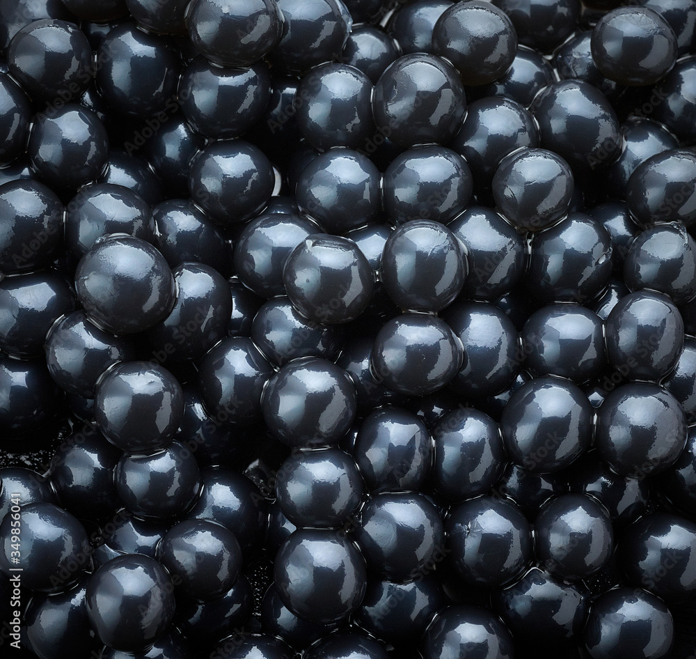 black tapioca pearls for bubble tea