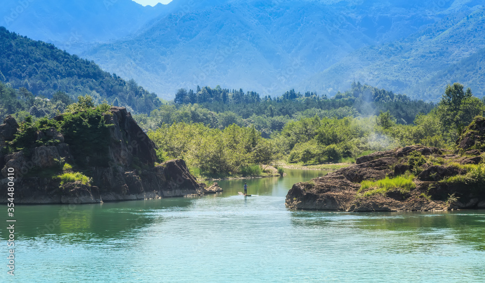 Scenery of Nanxi River in Wenzhou