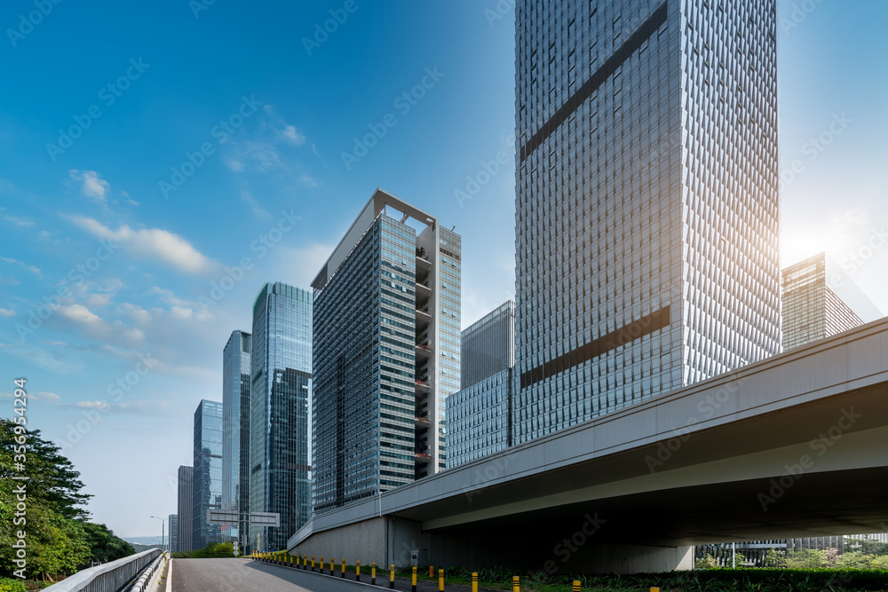 Skyscrapers in Shanghai Lujiazui Financial District