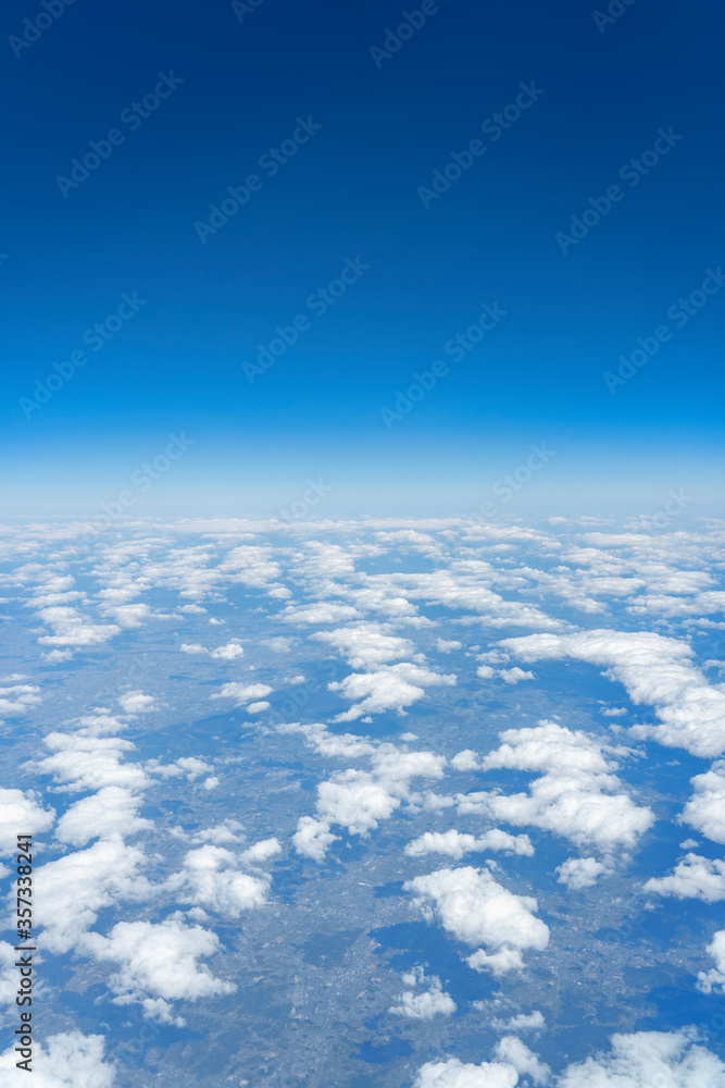 雲海　青空