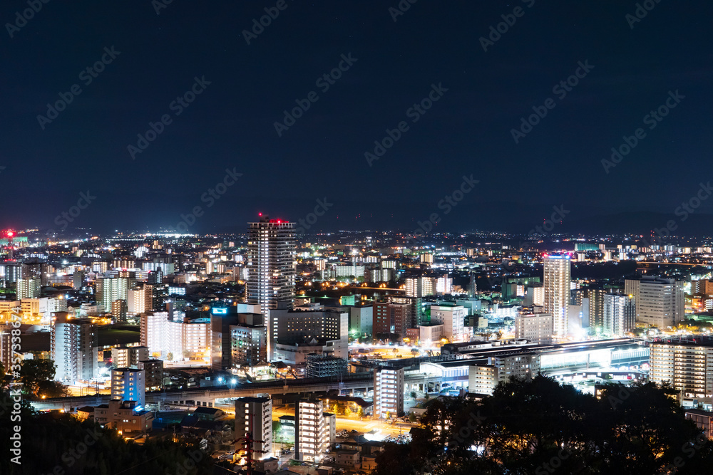 都市風景　熊本市