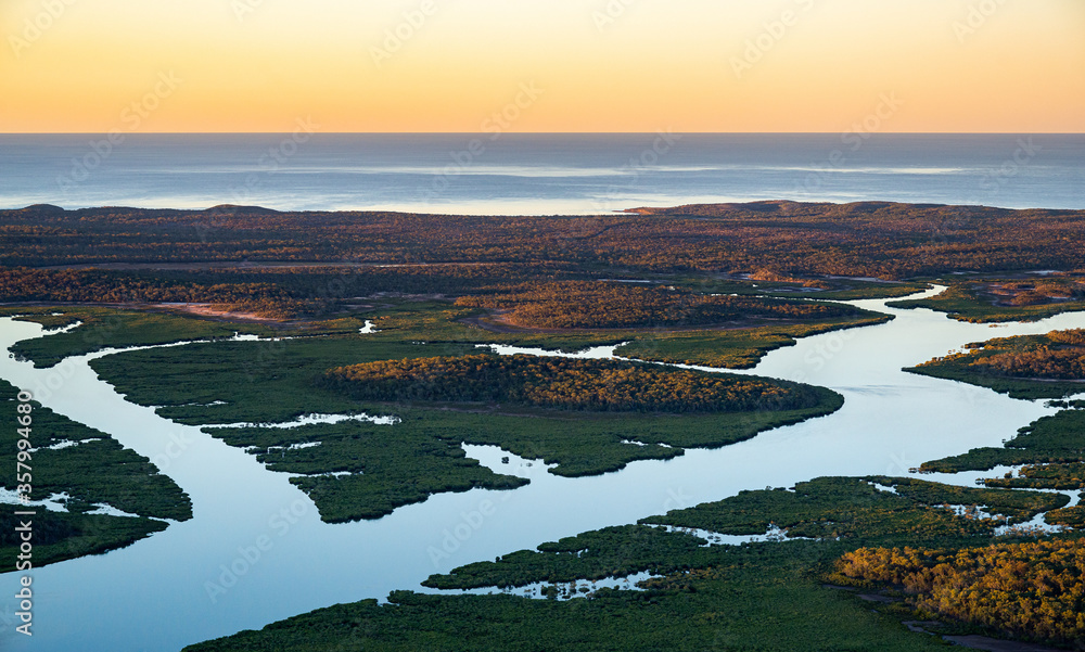 Graham Creek Curtis Island，格拉德斯通地区，昆士兰