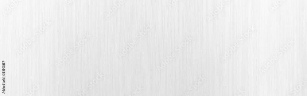 Panorama of background and texture of white paper pattern