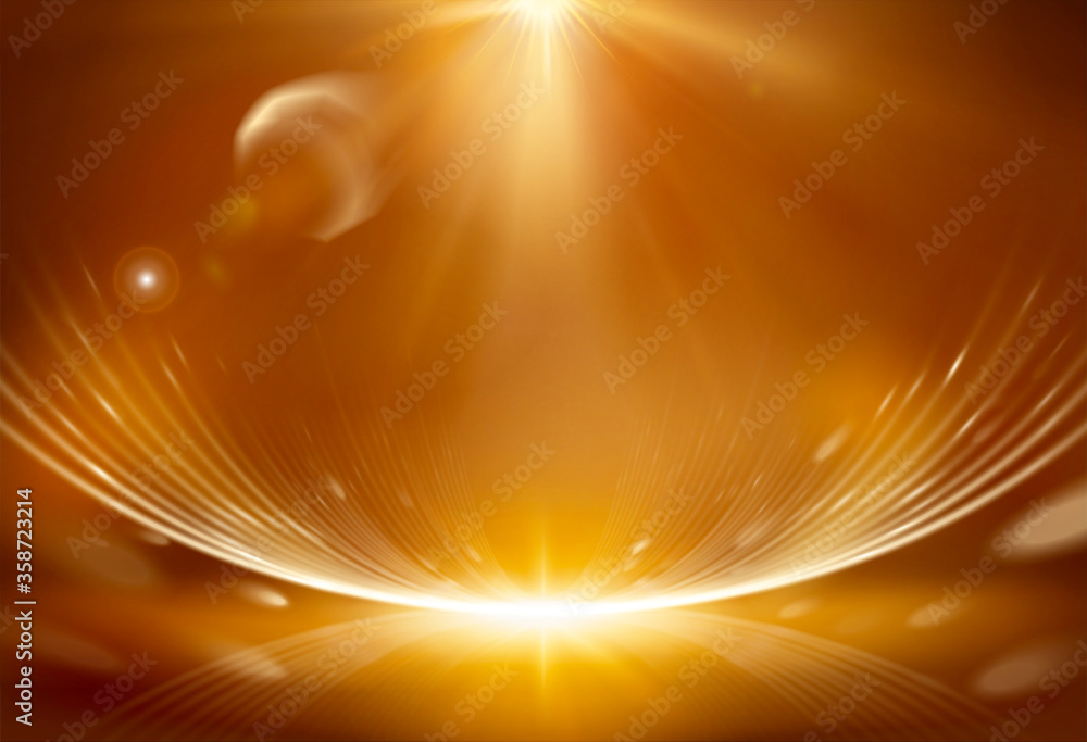 Luxury light ray background