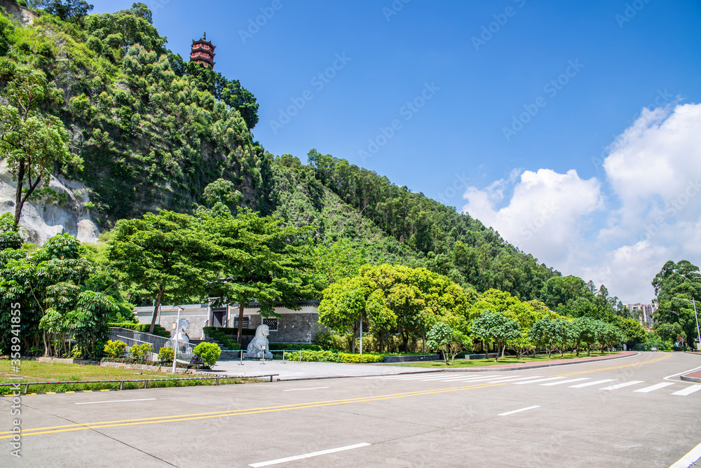 广州市南沙区天后路风光