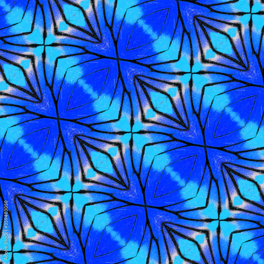 Beautiful Blue pattern background texture made from Painted Jezebel butterfly wings