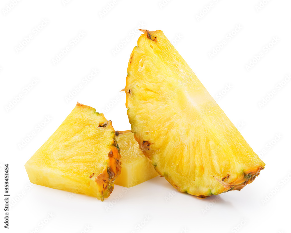 slices ​​of pineapple