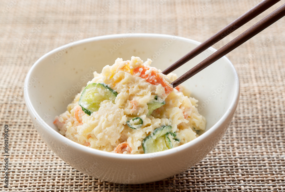 Japanese Prepared Foods. Potato Salad