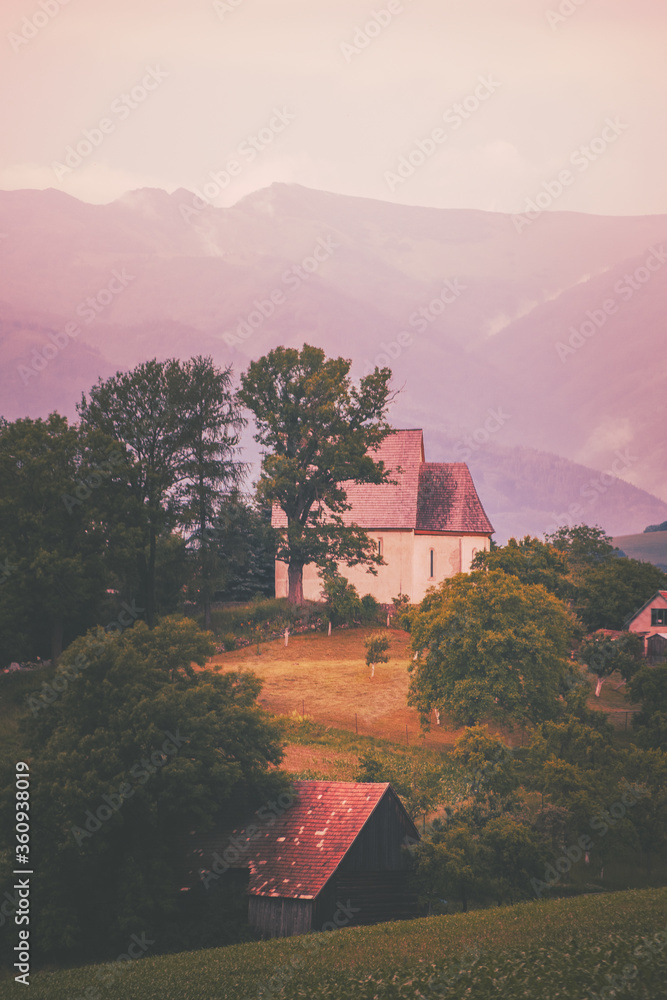 Turčianska kotlina, slovakia. Turčianske jaseno