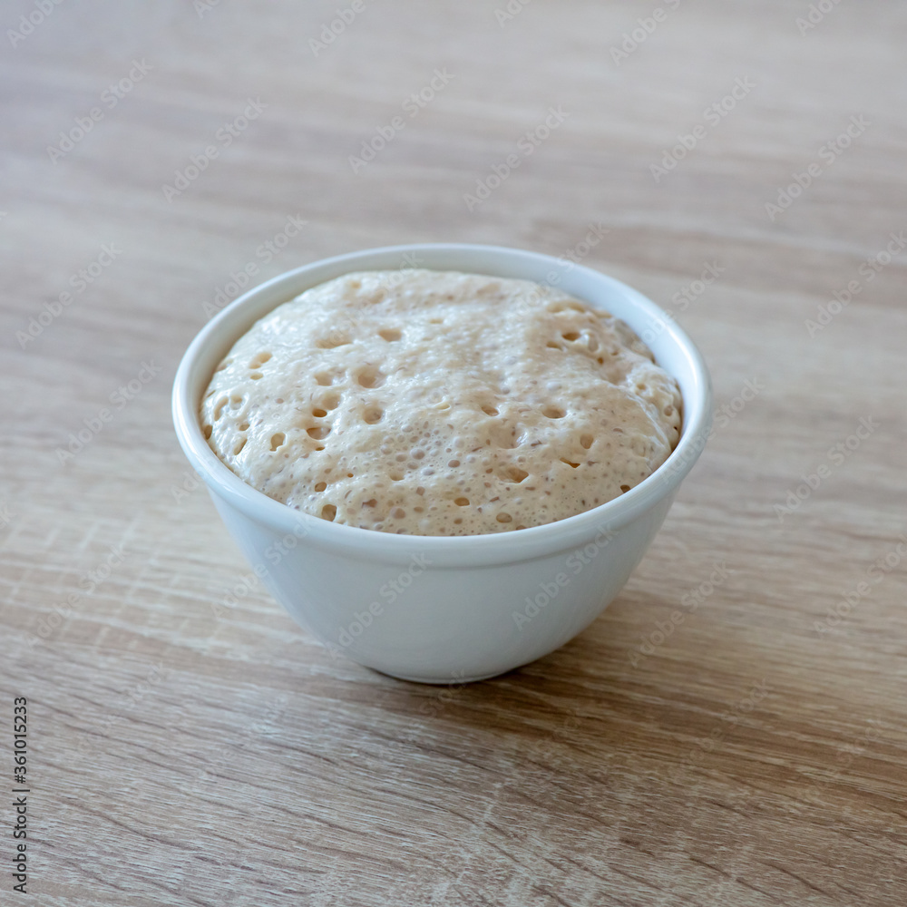 yeast in a bowl