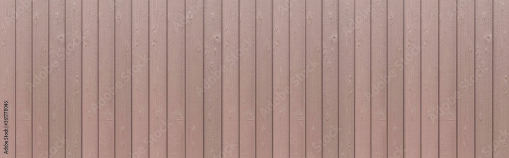 Panorama of High resolution brown wood plank texture and seamless background