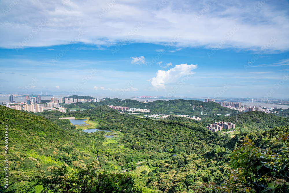 Huangshanlu Forest Park, Nansha, Guangzhou, China