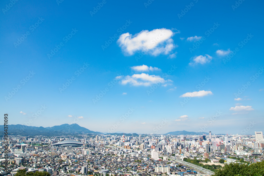 福岡県　街並み　北九州市