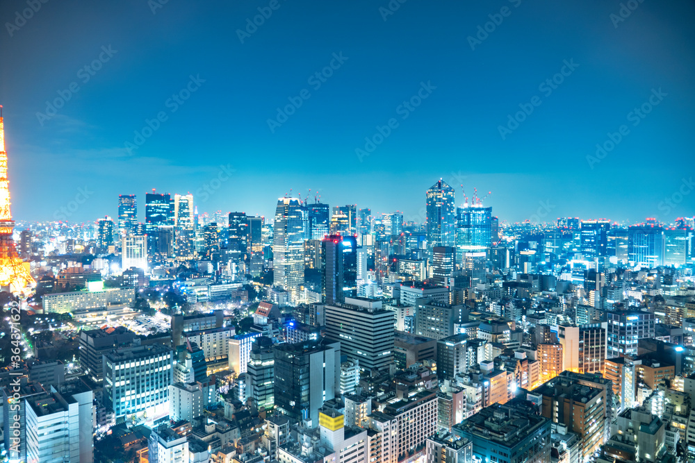 都市風景 東京 夜景