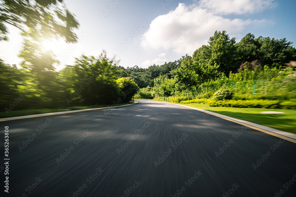 城市公园道路