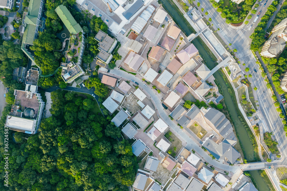 城市鸟瞰图