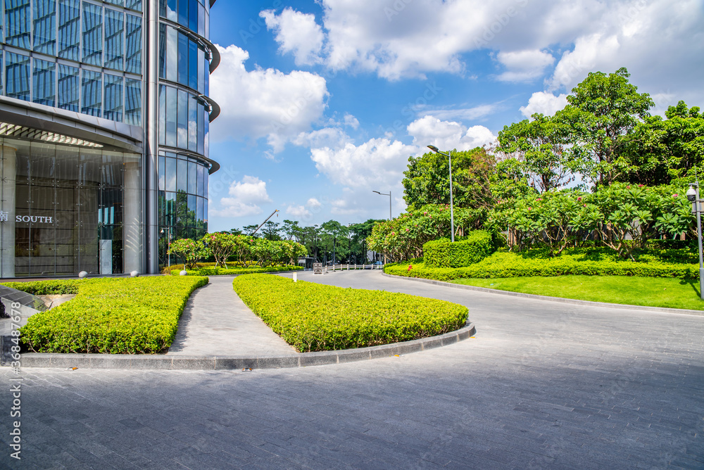 中国广州城市街景