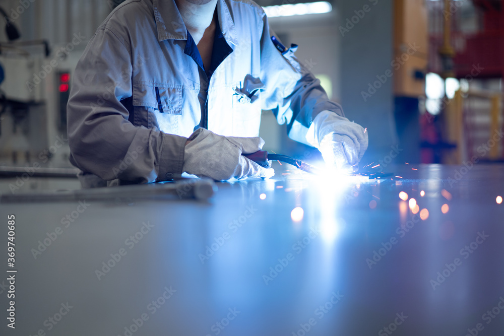 worker working in factory	