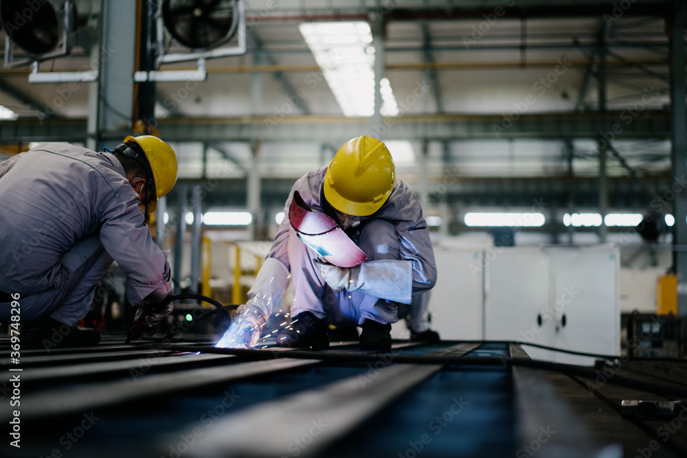 worker working in factory	