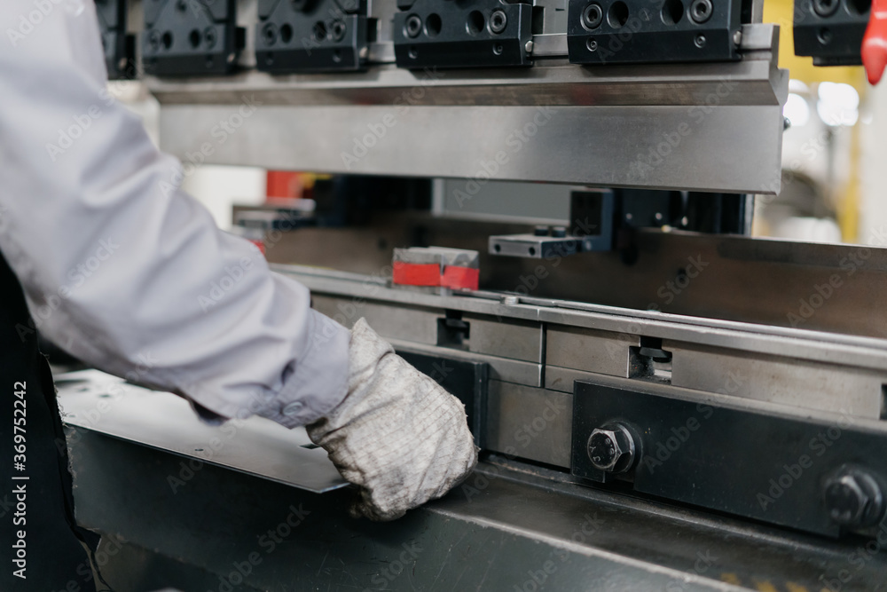 worker working in factory	